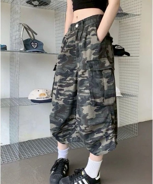 セール】【LAMPOON】迷彩カーゴハーフパンツ（その他パンツ）｜VIBGYOR