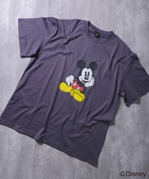 【Disney/ディズニー】 MICKEY ミッキーマウス オーバーサイズ 半袖Tシャツ