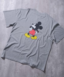 【Disney/ディズニー】 MICKEY ミッキーマウス オーバーサイズ 半袖Tシャツ