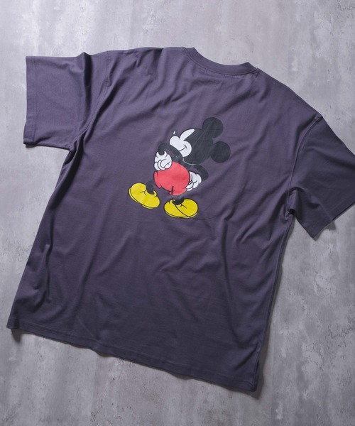 Disney(ディズニー)の「【Disney/ディズニー】 MICKEY ミッキーマウス オーバーサイズ 半袖Tシャツ(Tシャツ/カットソー・メンズ・ホワイト系1/ホワイト系2/グレー系2/グレー系3/グレー系4/チャコール/モカ/ネイビー/ホワイト系3/杢グレー/グリーン系1/ホワイト/グレー系1/グリーン/ネイビー系1・M/L/XL)」の10枚目の写真