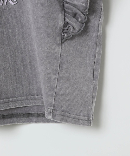 GLOBAL WORK(グローバルワーク)の「ヴィンテージ加工フリル/T/327189(Tシャツ/カットソー・キッズ・グレー系8/グレー系9・110cm/100cm/120cm)」の15枚目の写真