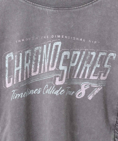 GLOBAL WORK(グローバルワーク)の「ヴィンテージ加工フリル/T/327189(Tシャツ/カットソー・キッズ・グレー系8/グレー系9・110cm/100cm/120cm)」の17枚目の写真