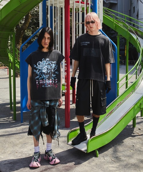 DankeSchon/ダンケシェーン/POWDER S/S TEE MILS SQUARE（T