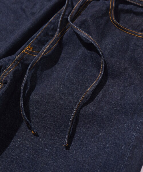 CAHLUMN(カウラム)の「CAHLUMN/カウラム Selvedge Denim Baggy Shorts/セルビッジ デニム バギーショーツ(その他パンツ・メンズ・ブラック/ネイビー・SMALL/MEDIUM/LARGE/X-LARGE/XX-LARGE)」の4枚目の写真