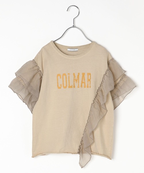 BAYFLOW（ベイフロー）の「[トレンドデザイン☆リメイク風]オーガンジーフリルT(KIDS)（Tシャツ/カットソー・キッズ・ブルー/チャコール/アイボリー/テラコッタ/イエロー・110cm/130cm/150cm/120cm/140cm）」の19枚目の写真