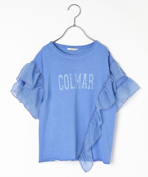 BAYFLOW（ベイフロー）の「[トレンドデザイン☆リメイク風]オーガンジーフリルT(KIDS)（Tシャツ/カットソー・キッズ・ブルー/チャコール/アイボリー/テラコッタ/イエロー・110cm/130cm/150cm/120cm/140cm）」の20枚目の写真