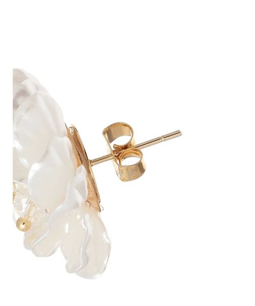 RESEXXY（リゼクシー）の「シェルフラワーピアス（ピアス（両耳用）・レディース・クリア・FREE）」の6枚目の写真