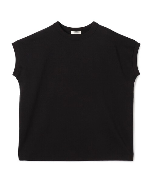 【MACPHEE】ジャージーステッチ キャップスリーブプルオーバー ジャージーステッチ キャップスリーブプルオーバー（Tシャツ