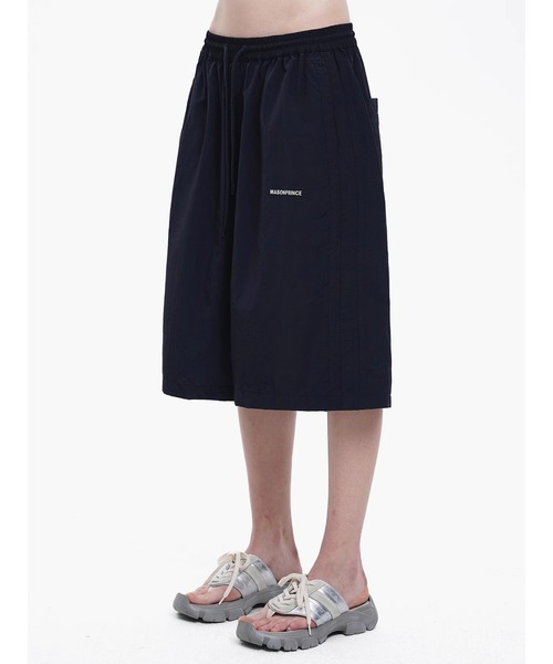 MASONPRINCE(メイソンプリンス)の「ルーズフィット ダークチェック ナイロンショーツ DK3125【MASONPRINCE】(その他パンツ・メンズ・ネイビー/レッド・L/M/S)」の19枚目の写真
