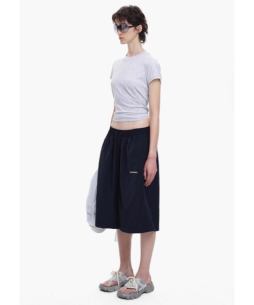 MASONPRINCE(メイソンプリンス)の「ルーズフィット ダークチェック ナイロンショーツ DK3125【MASONPRINCE】(その他パンツ・メンズ・ネイビー/レッド・L/M/S)」の20枚目の写真