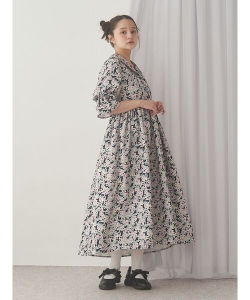 セーラーパフワンピース セーラーパフワンピース | レディース服・レディース