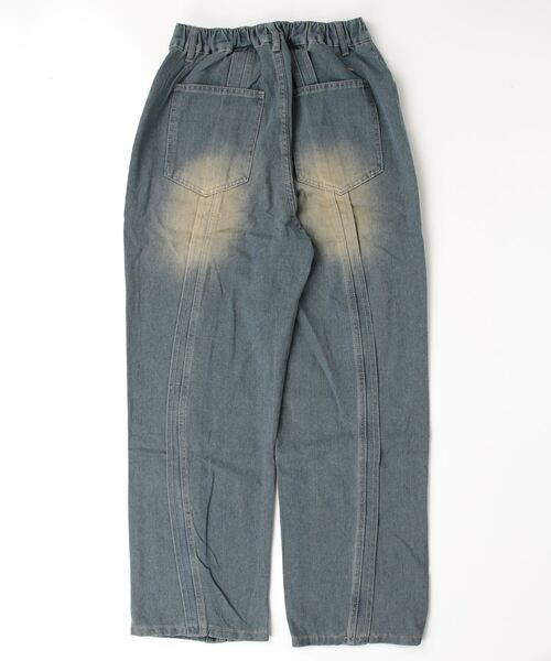 ROOPTOKYO（ループトウキョウ）の「LOOSE FIT DESIGN DENIM/ルーズフィットデザインデニム（デニムパンツ・メンズ・ブラック/インディゴブルー・1/4/2/3/L）」の3枚目の写真