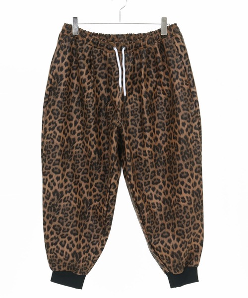 CAMBIO(カンビオ)の「mp13804- Leopard Synthetic Leather Jogger Pants レザージョガーパンツ(その他パンツ・メンズ・ブラウン/チャコール・S/M/L)」の15枚目の写真