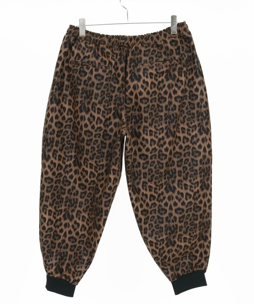 CAMBIO(カンビオ)の「mp13804- Leopard Synthetic Leather Jogger Pants レザージョガーパンツ(その他パンツ・メンズ・ブラウン/チャコール・S/M/L)」の16枚目の写真