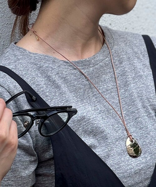 NOLLEY’S（ノーリーズ）の「【grace grace/グラスグラス】ピアットコード ネックレス（ネックレス・レディース・シルバー/ゴールド・FREE）」の2枚目の写真