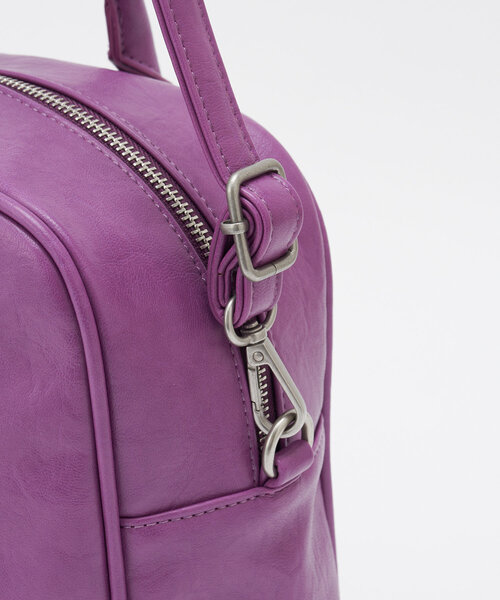 GRAIN（グレイン）の「【GRAIN/グレイン】2WAYヴィンテージチュールボストンバッグ（ショルダーバッグ・レディース・アイボリー/ブラウン/パープル/ブラック・FREE）」の8枚目の写真