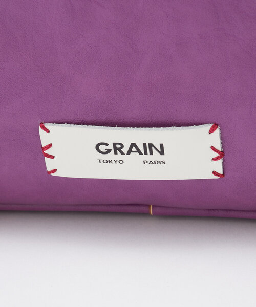 GRAIN（グレイン）の「【GRAIN/グレイン】2WAYヴィンテージチュールボストンバッグ（ショルダーバッグ・レディース・アイボリー/ブラウン/パープル/ブラック・FREE）」の7枚目の写真