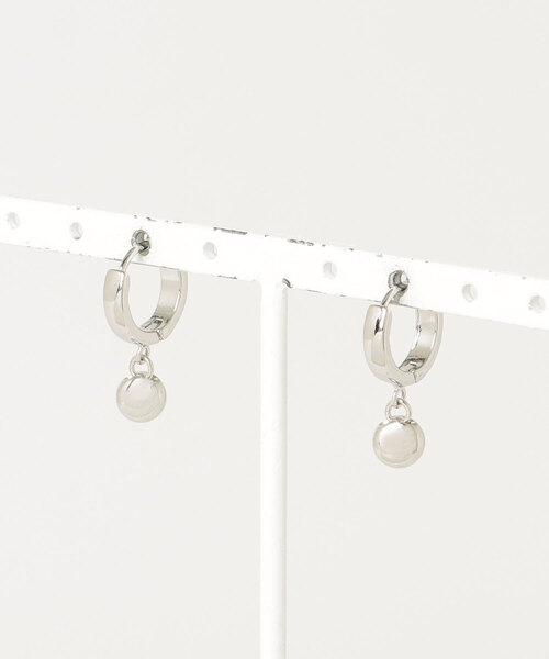 Zoule(ゾーラ)の「Zoule ゾーラ:Mon bijouxシリーズ orb 天然石 ピアス(ピアス(両耳用)・レディース・ライトグリーン/ブルーグリーン/ライトブルー・FREE)」の7枚目の写真