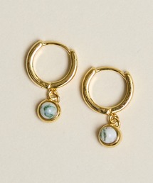 Zoule ゾーラ:Mon bijouxシリーズ orb 天然石 ピアス