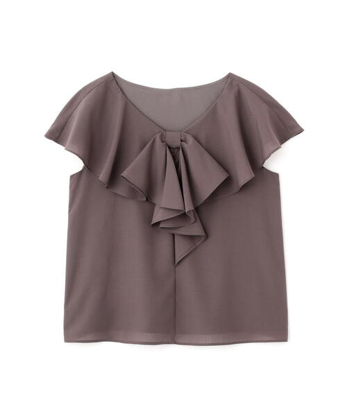PROPORTION BODY DRESSING（プロポーションボディドレッシング）の「リボン風ブラウス / 1215210703（シャツ/ブラウス・レディース・グレー/ダークグレー/ブラウン・FREE）」の15枚目の写真