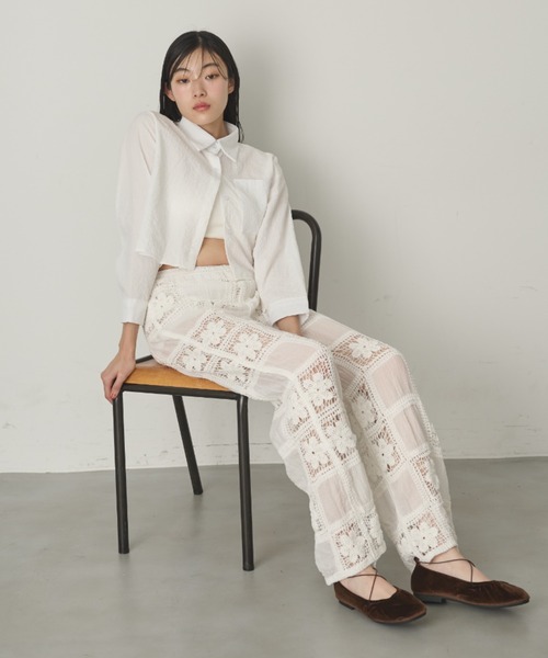新品cityshop パッチワークパンツ デニムパッチワーク パンツ|Cube-Cube | Sensounico ONLINE STORE