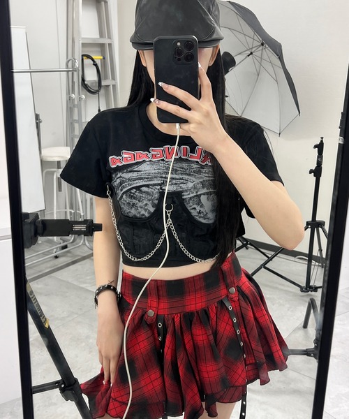 Figments（フィグメンツ）の「チェーンパンクロゴＴ（その他トップス・レディース・ブラック・FREE）」の17枚目の写真