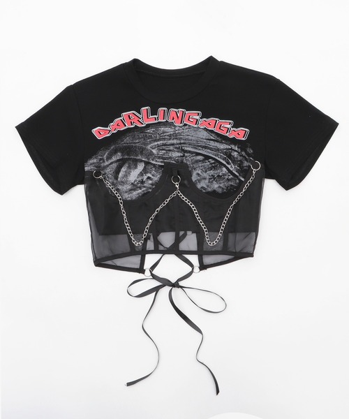 Figments（フィグメンツ）の「チェーンパンクロゴＴ（その他トップス・レディース・ブラック・FREE）」の15枚目の写真