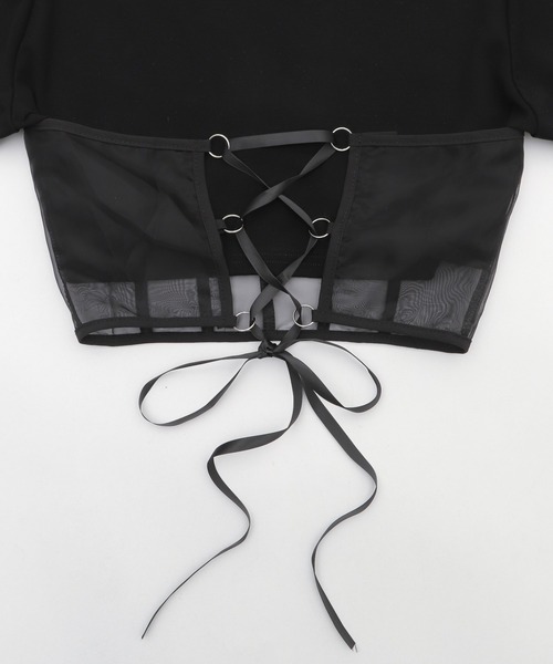 Figments（フィグメンツ）の「チェーンパンクロゴＴ（その他トップス・レディース・ブラック・FREE）」の8枚目の写真