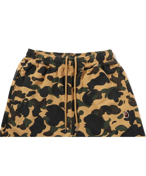 A BATHING APE（アベイシングエイプ）の「1ST CAMO ONE POINT RELAXED FIT SWEAT PANTS（スウェットパンツ・メンズ・グリーン/オレンジ/イエロー・MEDIUM/SMALL/X-LARGE/LARGE/XX-LARGE）」の11枚目の写真