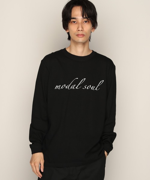 YEN TOWN MARKET(イェンタウンマーケット)の「【Nujabes】ヌジャベス Modal Soul LS TEE(Tシャツ/カットソー・メンズ・ホワイト/ネイビー/ブラック・XL/L/M/S)」の2枚目の写真