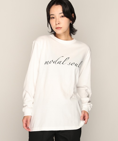 YEN TOWN MARKET(イェンタウンマーケット)の「【Nujabes】ヌジャベス Modal Soul LS TEE(Tシャツ/カットソー・メンズ・ホワイト/ネイビー/ブラック・XL/L/M/S)」の21枚目の写真