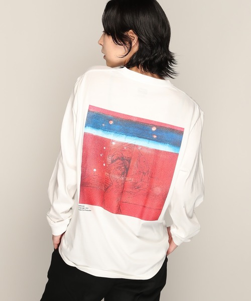 YEN TOWN MARKET(イェンタウンマーケット)の「【Nujabes】ヌジャベス Modal Soul LS TEE(Tシャツ/カットソー・メンズ・ホワイト/ネイビー/ブラック・XL/L/M/S)」の4枚目の写真