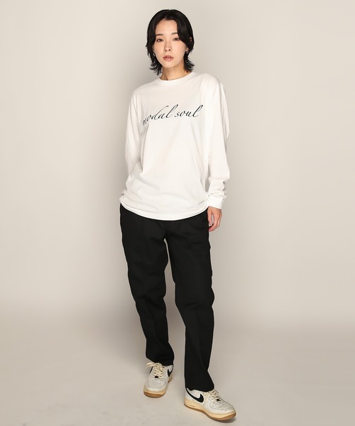 YEN TOWN MARKET(イェンタウンマーケット)の「【Nujabes】ヌジャベス Modal Soul LS TEE(Tシャツ/カットソー・メンズ・ホワイト/ネイビー/ブラック・XL/L/M/S)」の6枚目の写真