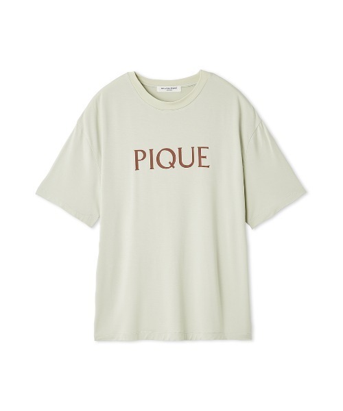 HOMME】【接触冷感】カラーレーヨンロゴTシャツ（ルームウェア