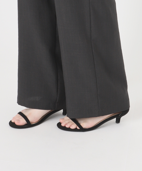 JOURNAL STANDARD relume（ジャーナルスタンダード　レリューム）の「《追加》タンブラーブッチャーイージーパンツ（その他パンツ・レディース・ダークブルー/チャコールグレー/チョコ・38/36）」の18枚目の写真