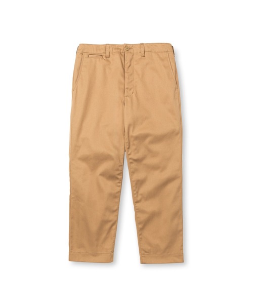 CALEE(キャリー)の「T/C TWILL CHINO TROUSERS <REGULAR>(スラックス・メンズ・ベージュ/グレー/ブラック・X-LARGE/LARGE/MEDIUM)」の4枚目の写真