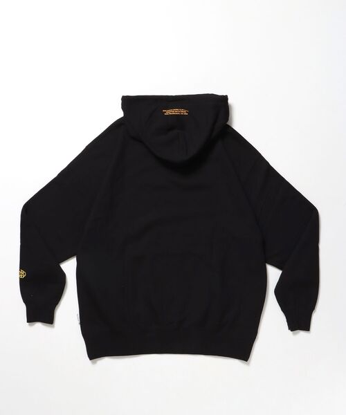 BEN DAVIS（ベンデイビス）の「【BEN DAVIS（ベンデイビス）】MID WEIGHT SWEAT HOODIE / パーカー プルパーカー フーディ 短丈 刺繍 裏起毛（パーカー・メンズ・ネイビー/ブラック/アッシュグレー/ブラウン・X-LARGE/MEDIUM/LARGE）」の6枚目の写真