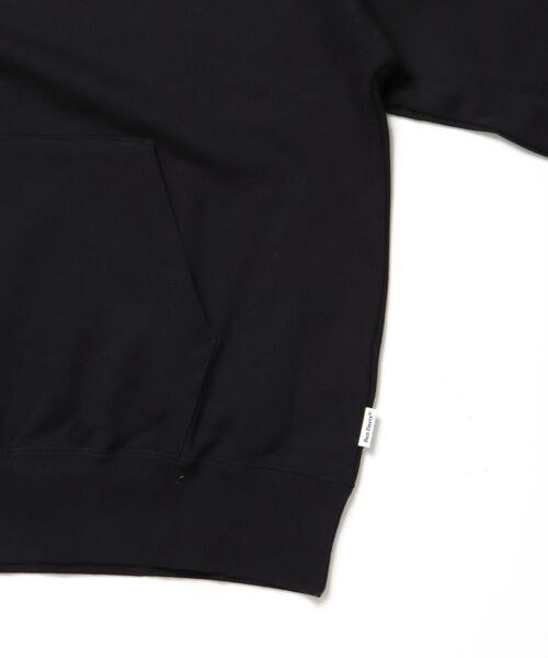 BEN DAVIS（ベンデイビス）の「【BEN DAVIS（ベンデイビス）】MID WEIGHT SWEAT HOODIE / パーカー プルパーカー フーディ 短丈 刺繍 裏起毛（パーカー・メンズ・ネイビー/ブラック/アッシュグレー/ブラウン・X-LARGE/MEDIUM/LARGE）」の8枚目の写真