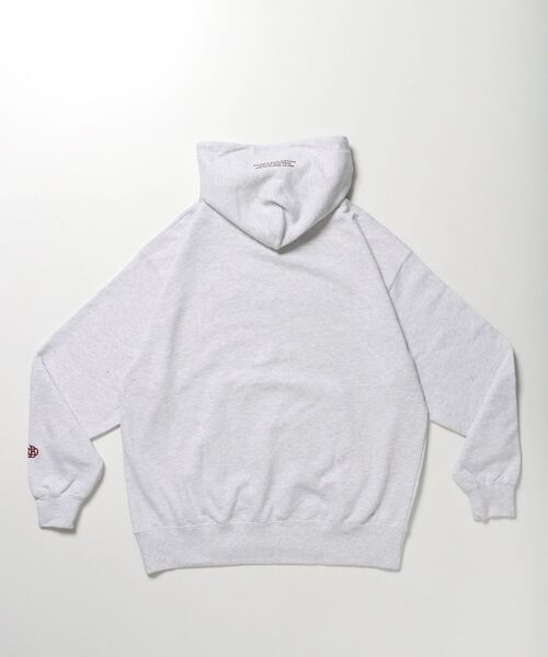BEN DAVIS（ベンデイビス）の「【BEN DAVIS（ベンデイビス）】MID WEIGHT SWEAT HOODIE / パーカー プルパーカー フーディ 短丈 刺繍 裏起毛（パーカー・メンズ・ネイビー/ブラック/アッシュグレー/ブラウン・X-LARGE/MEDIUM/LARGE）」の11枚目の写真