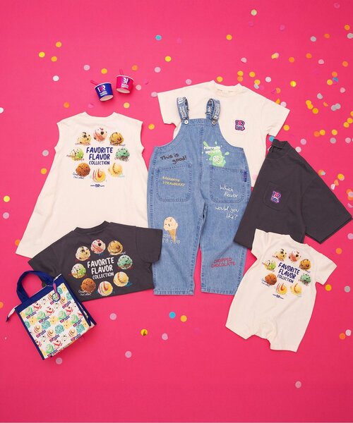 BREEZE（ブリーズ）の「サーティワン わんぱくサロペ（サロペット/オーバーオール・キッズ・ブルー・130/120/110/100/90）」の10枚目の写真