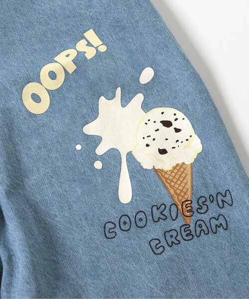 BREEZE（ブリーズ）の「サーティワン わんぱくサロペ（サロペット/オーバーオール・キッズ・ブルー・130/120/110/100/90）」の14枚目の写真