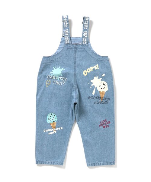 BREEZE（ブリーズ）の「サーティワン わんぱくサロペ（サロペット/オーバーオール・キッズ・ブルー・130/120/110/100/90）」の18枚目の写真
