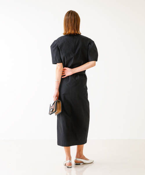 DESIGNWORKS(デザインワークス)の「タックスリーブシャツ(シャツ/ブラウス・レディース・カーキ・38)」の8枚目の写真