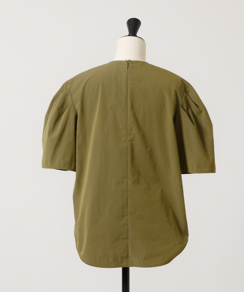 DESIGNWORKS(デザインワークス)の「タックスリーブシャツ(シャツ/ブラウス・レディース・カーキ・38)」の12枚目の写真