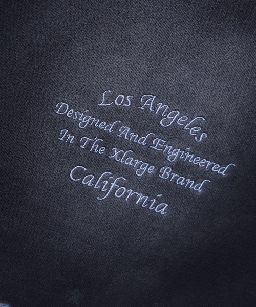 XLARGE（エクストララージ）の「MULTI LOGO ZIP UP HOODED SWEATSHIRT（パーカー・メンズ・ブラック/ブラウン/ネイビー・S/M/L/XL）」の22枚目の写真