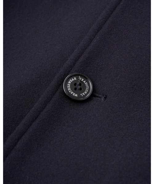 Traditional Weatherwear（トラディショナルウェザーウェア）の「DERBY B/T SHORT（ステンカラーコート・メンズ・ブラック/ネイビー/グレー系その他・36/40/38）」の8枚目の写真