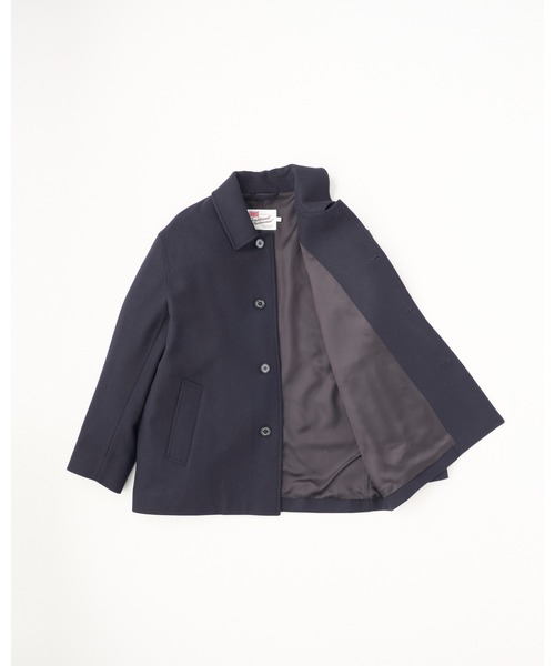 Traditional Weatherwear（トラディショナルウェザーウェア）の「DERBY B/T SHORT（ステンカラーコート・メンズ・ブラック/ネイビー/グレー系その他・36/40/38）」の11枚目の写真