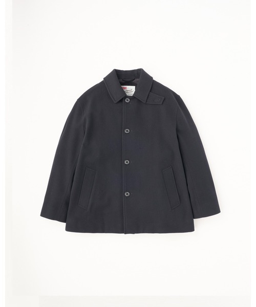 Traditional Weatherwear（トラディショナルウェザーウェア）の「DERBY B/T SHORT（ステンカラーコート・メンズ・ブラック/ネイビー/グレー系その他・36/40/38）」の10枚目の写真