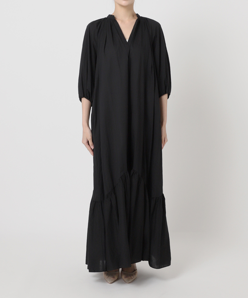 plage（プラージュ）の「ローンマキシワンピース（ワンピース・レディース・キャメル/ブラック・36/38）」の22枚目の写真