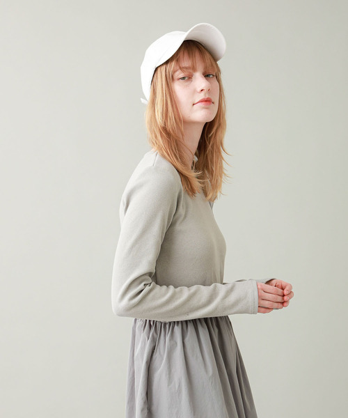 BABU-BU(バブーブ)の「<カップ付き>BRA TOP GATHERED ONEPIECE(ワンピース・レディース・ブラック/グレー・ONE SIZE)」の10枚目の写真